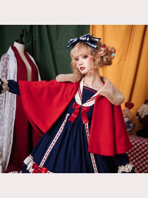 Miss Betty Lolita Fleece Cloak by Eieyomi (EY01)